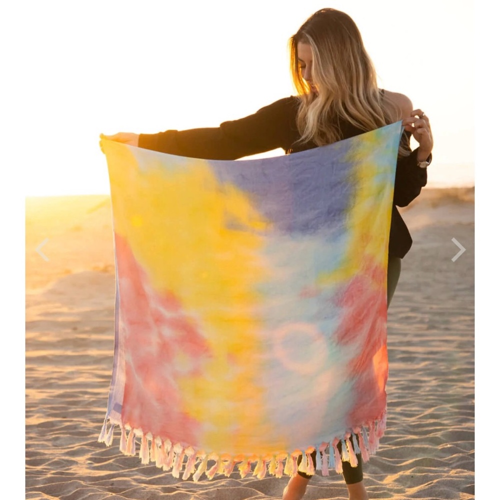 Teema Turkish Towel - Tye Dye wrap, towel or cover!